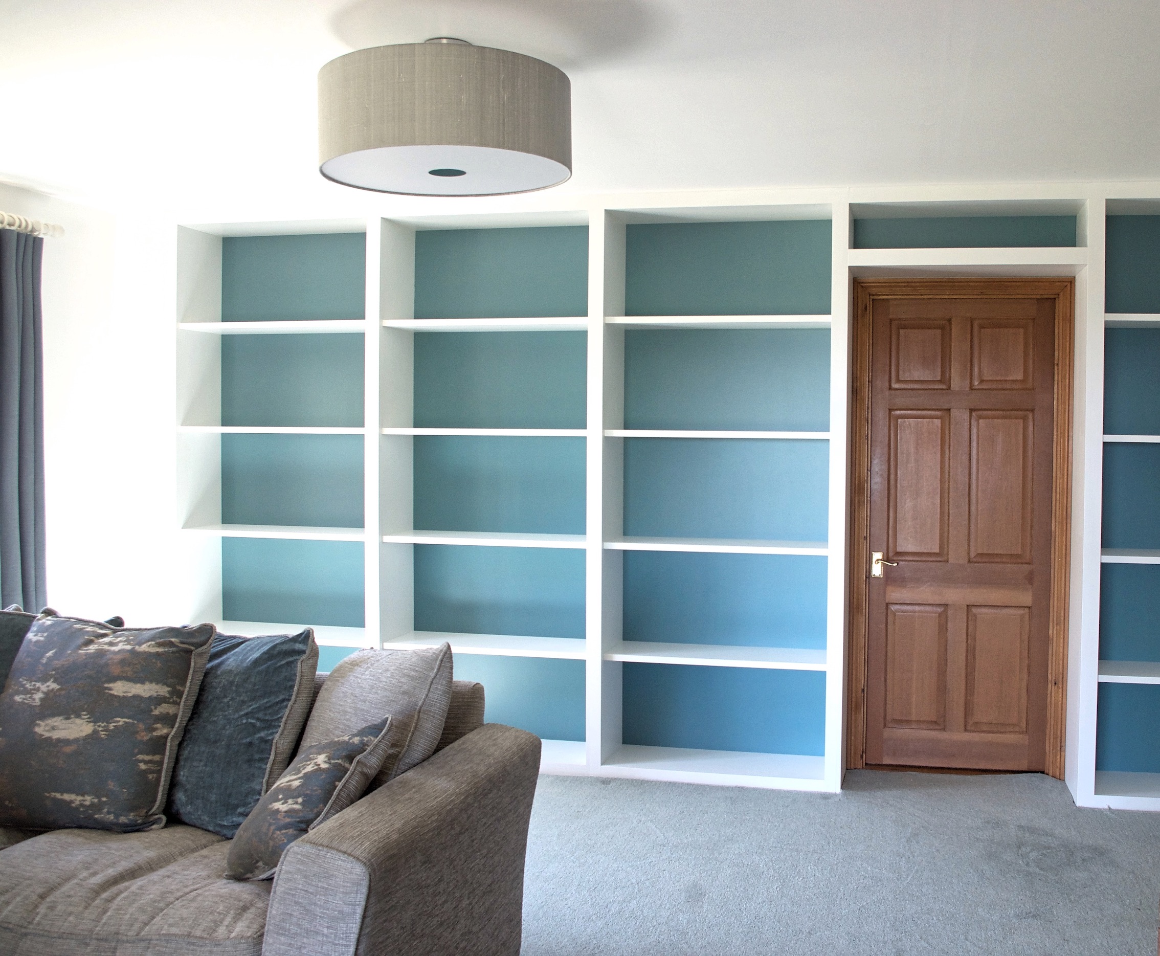 fitted bookcases